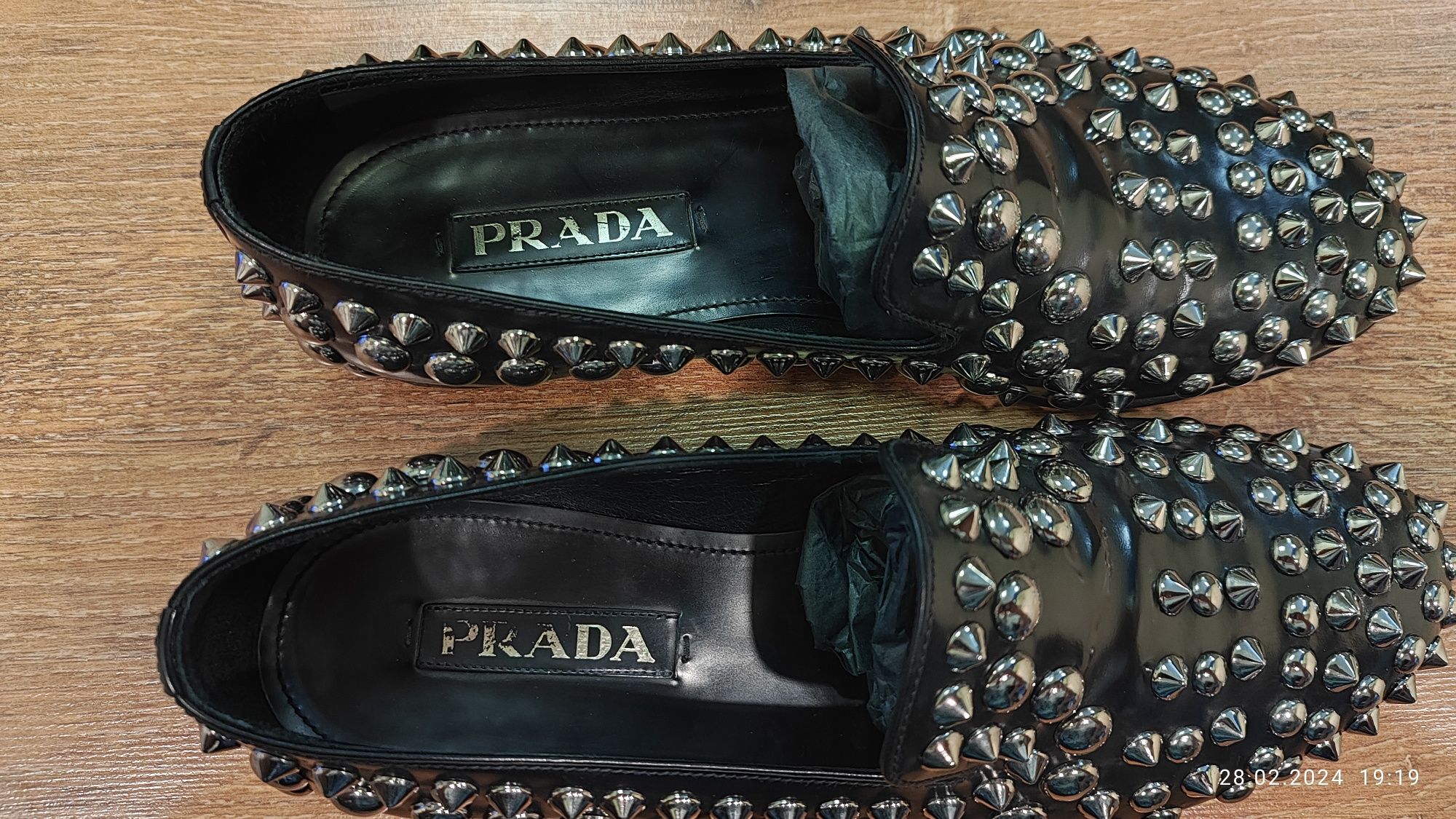 Мокасины Prada Оригинал