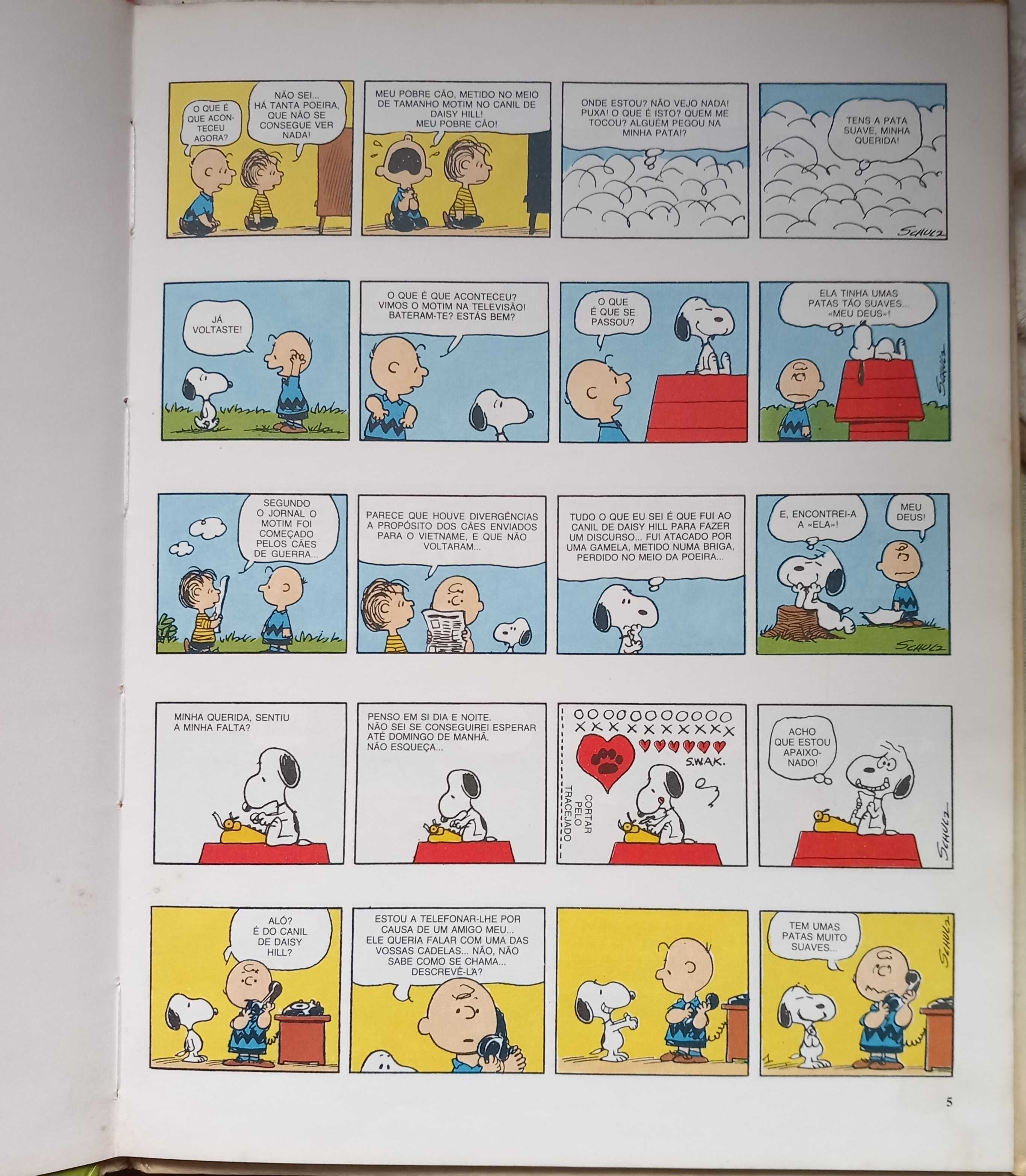 BD - Snoopy - O Intrépido - portes incluídos