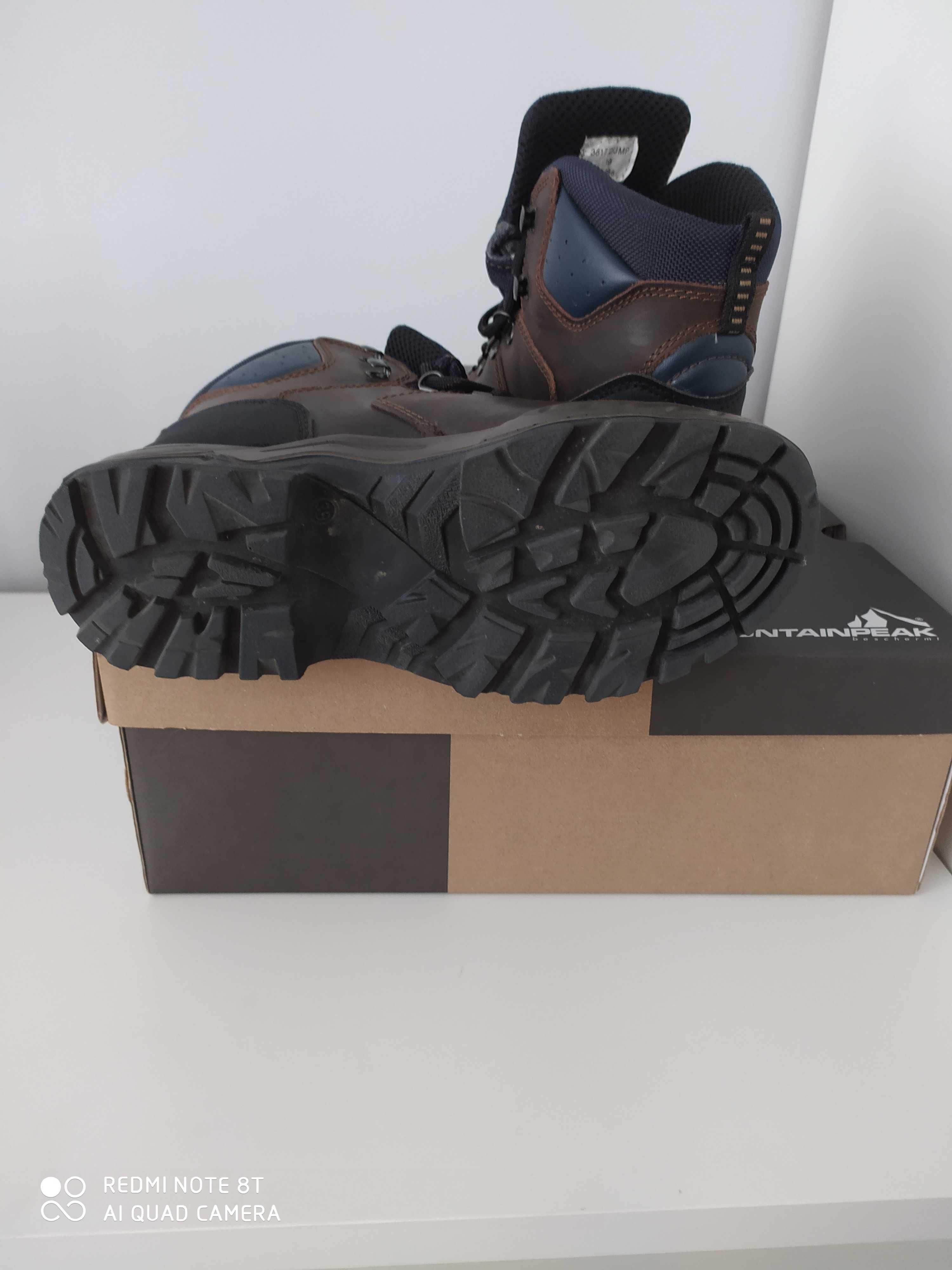 Buty damskie bhp skórzane