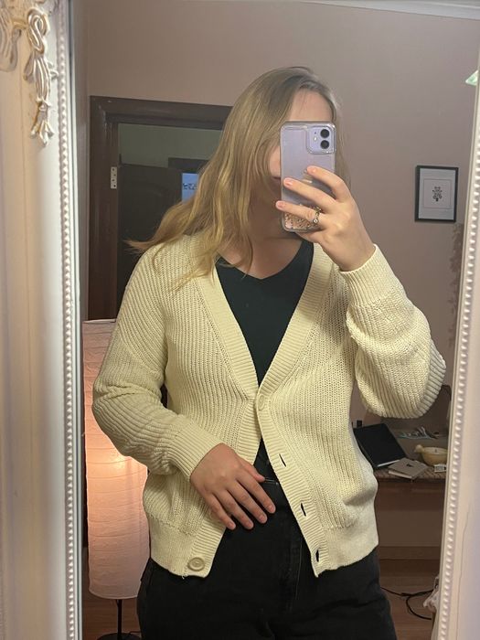 Бежевий кардиган cropp