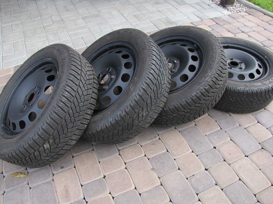 felgi 16'' 5x112 a3, a4 audi skoda vw opony zimowe 205/55r16 koła