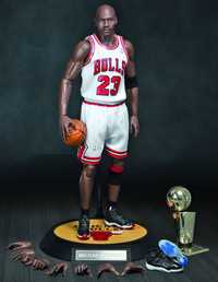 Michael Jordan #23 1/6 Enterbay white NBA Chicago Bulls