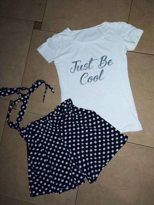 Лот женских летних вещей S, 158-164 см. Платье, шорты, ромпер