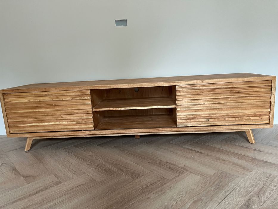 Nowa Piękna RTV drewniana 200 cm