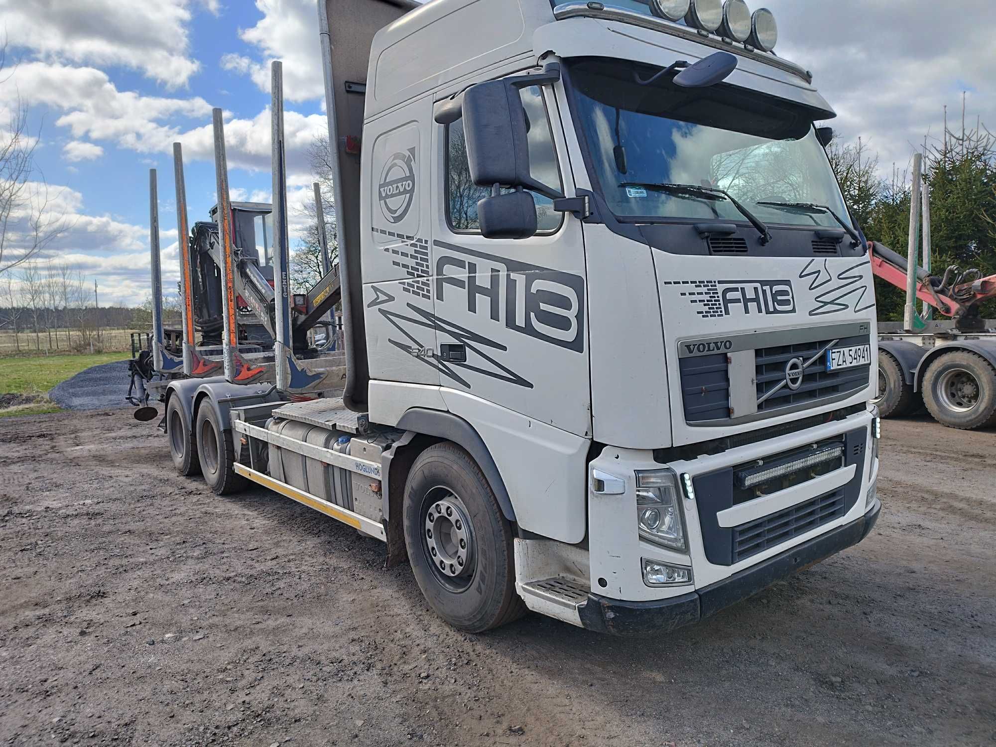 Volvo FH 13 540 6x4 do drewna, lasu, LOGLIFT