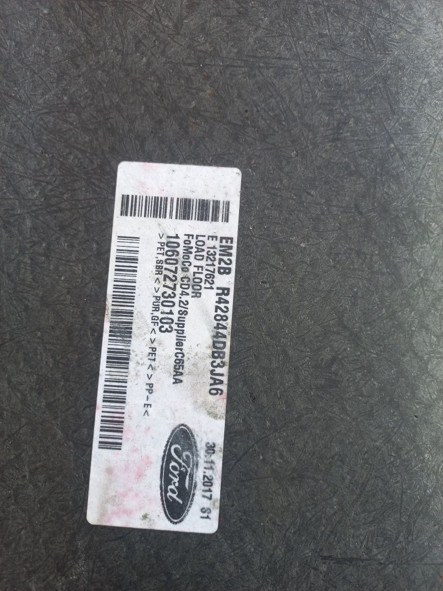 Podłoga bagażnika ford s-max mk2 5 osób