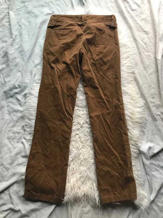 Calças ZARA de camurça 98% Algodão