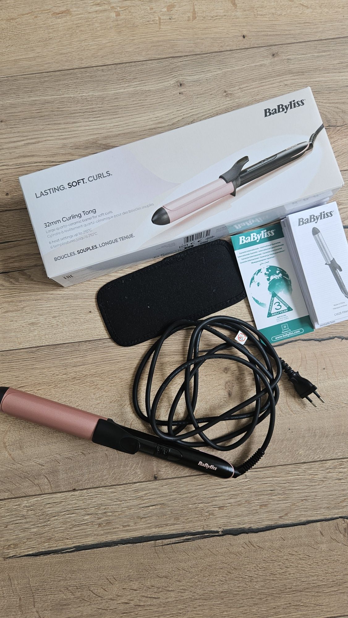 Babyliss lokówka 32mm Curling Tong