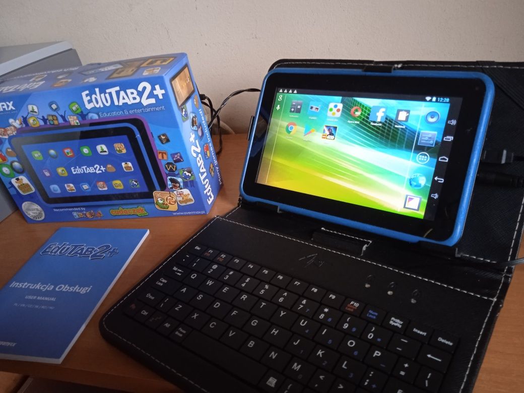 Tablet Edukacyjny Dziecięcy EduTab 2+ dla dziecka