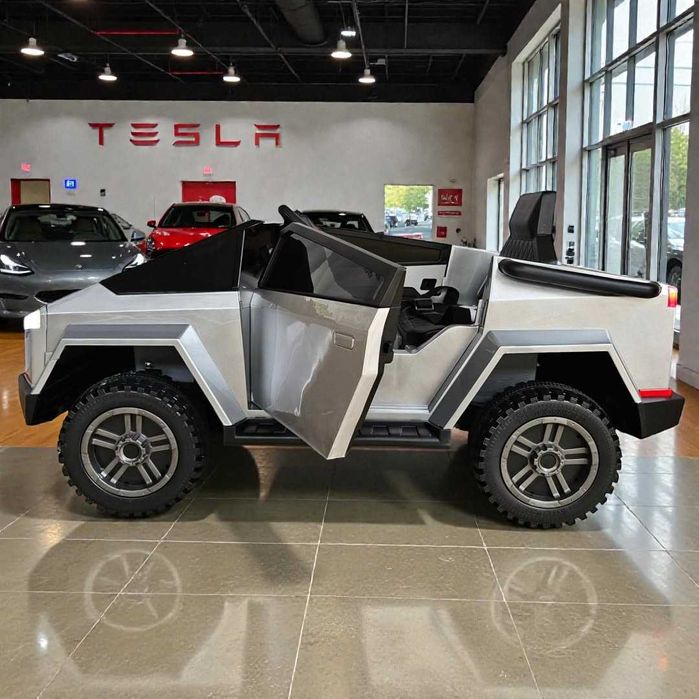 ПІД ЯЛИНКУ‼️Дитячий Електромобіль TESLA CYBERTRUCK 2025 4WD +Номери