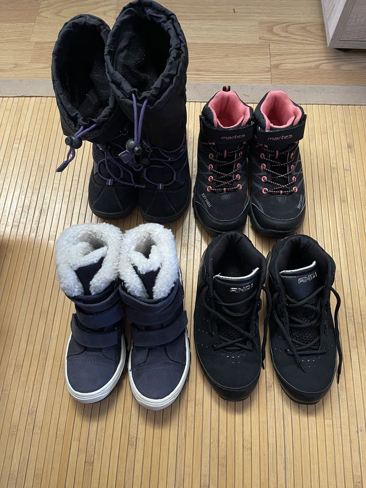 Зимові чоботи ботинки