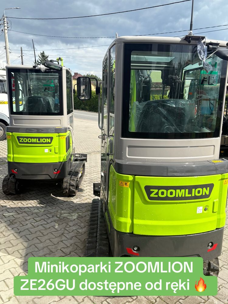 Minikoparka gąsienicowa Zoomlion ZE20G KLIMA LEASING