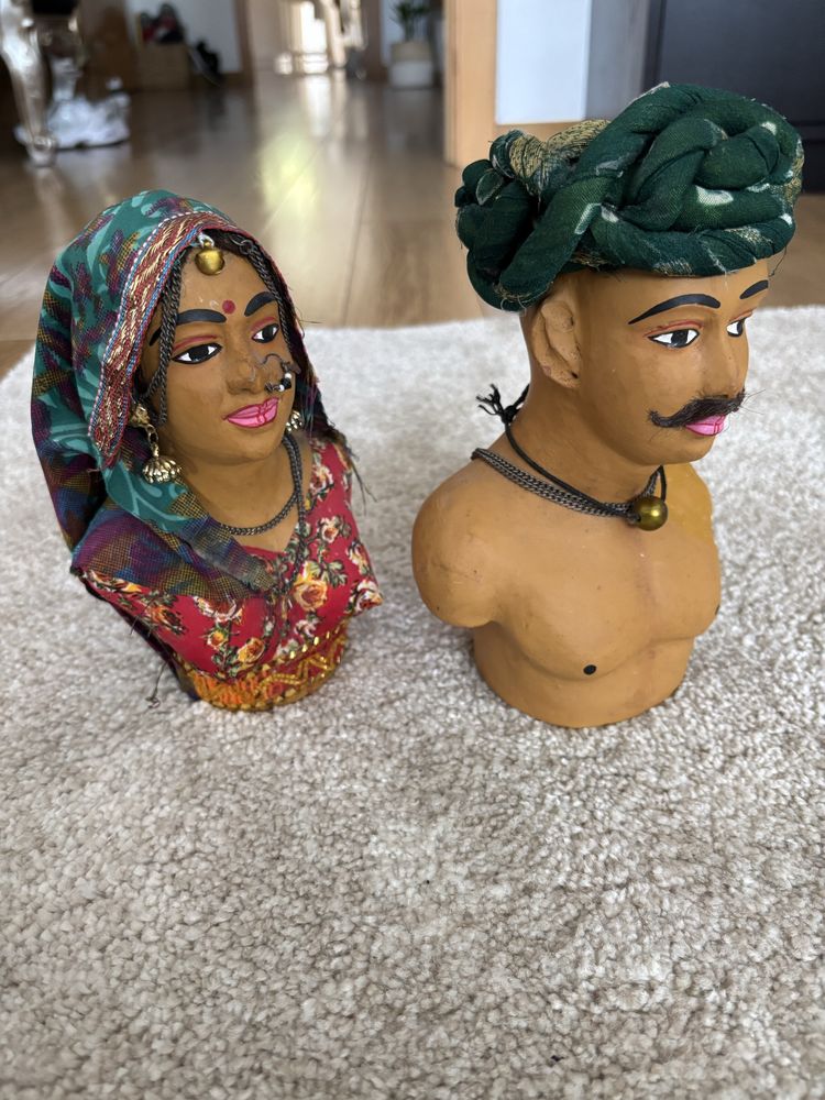 Estatuetas Casal Rajasthani