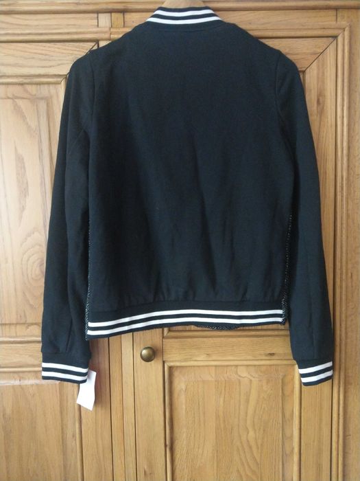 Nowa Elegancka Wełniana Paris Sweewe Piekna kurtka M/L żakiet jodełka