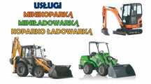 Usługi minikoparką Ładowarką MINIKOPARKA Parczew