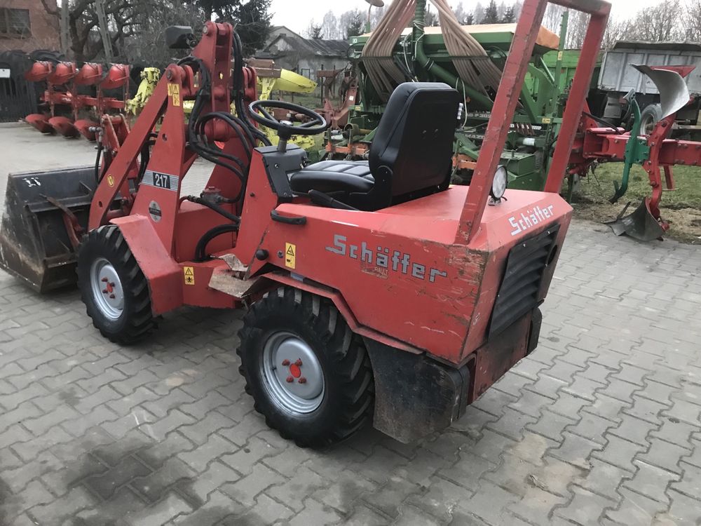 FV ładowarka mini Ładowarka Schaffer 217 oryginale Weidemann z Niemiec