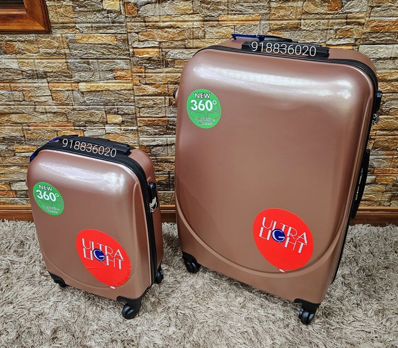 MALA PORÃO 32Kg + MALA CABINE 8 a 10Kg - NOVAS - Trolley Viagem