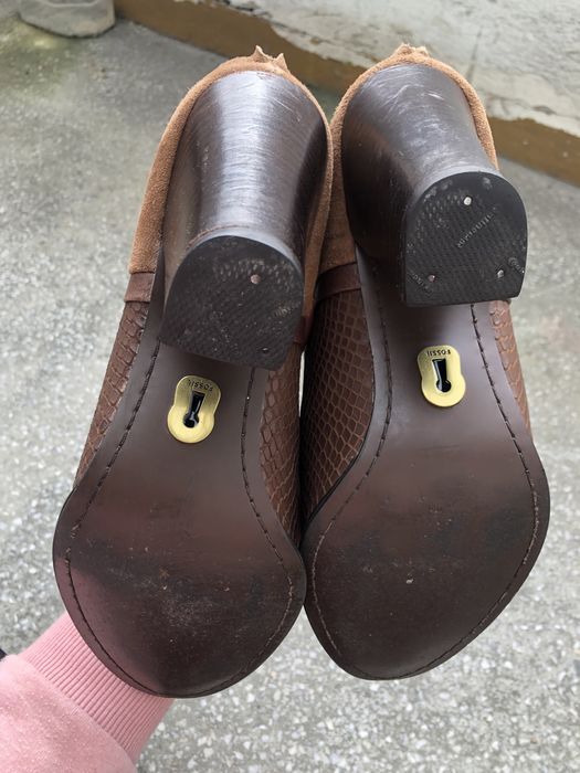 Botki skórzane FOSSIL, 41