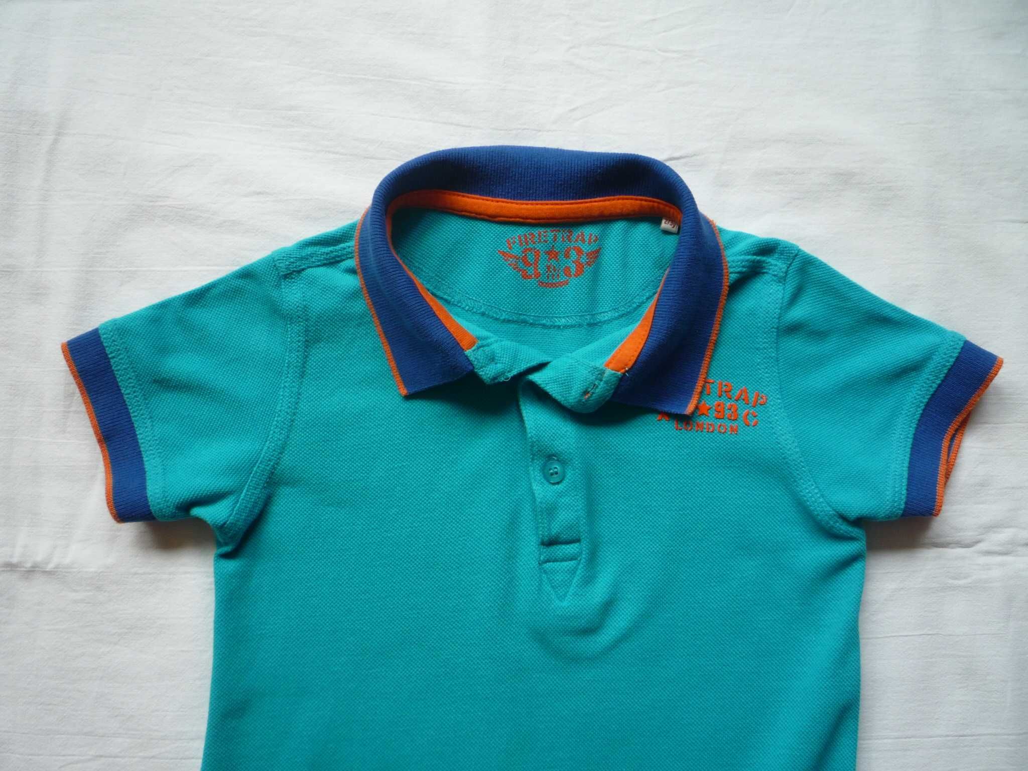 FIRETRAP r.92/98 Bluzka Polo Koszulka Bawełna Jak Nowa