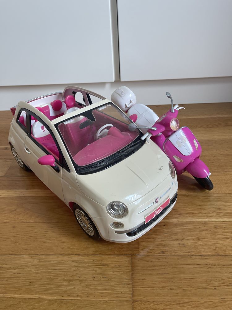 Carro e Mota da Barbie