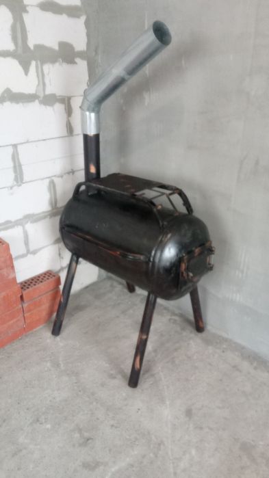 Продам пічку з металу під шамотку