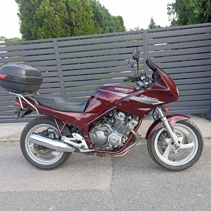 Yamaha Xj 600 xj600 diversion 1994rok kufer stelaż dwa klucze rej PL