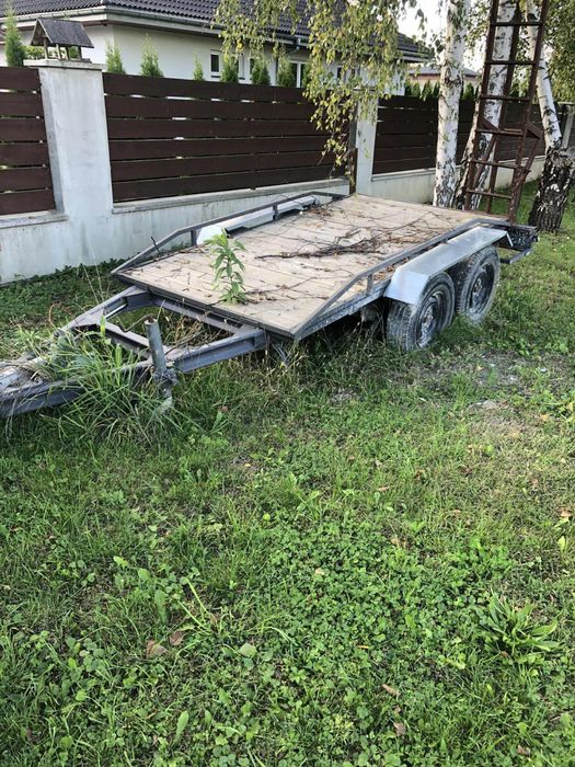 Przyczepka pod minikoparke