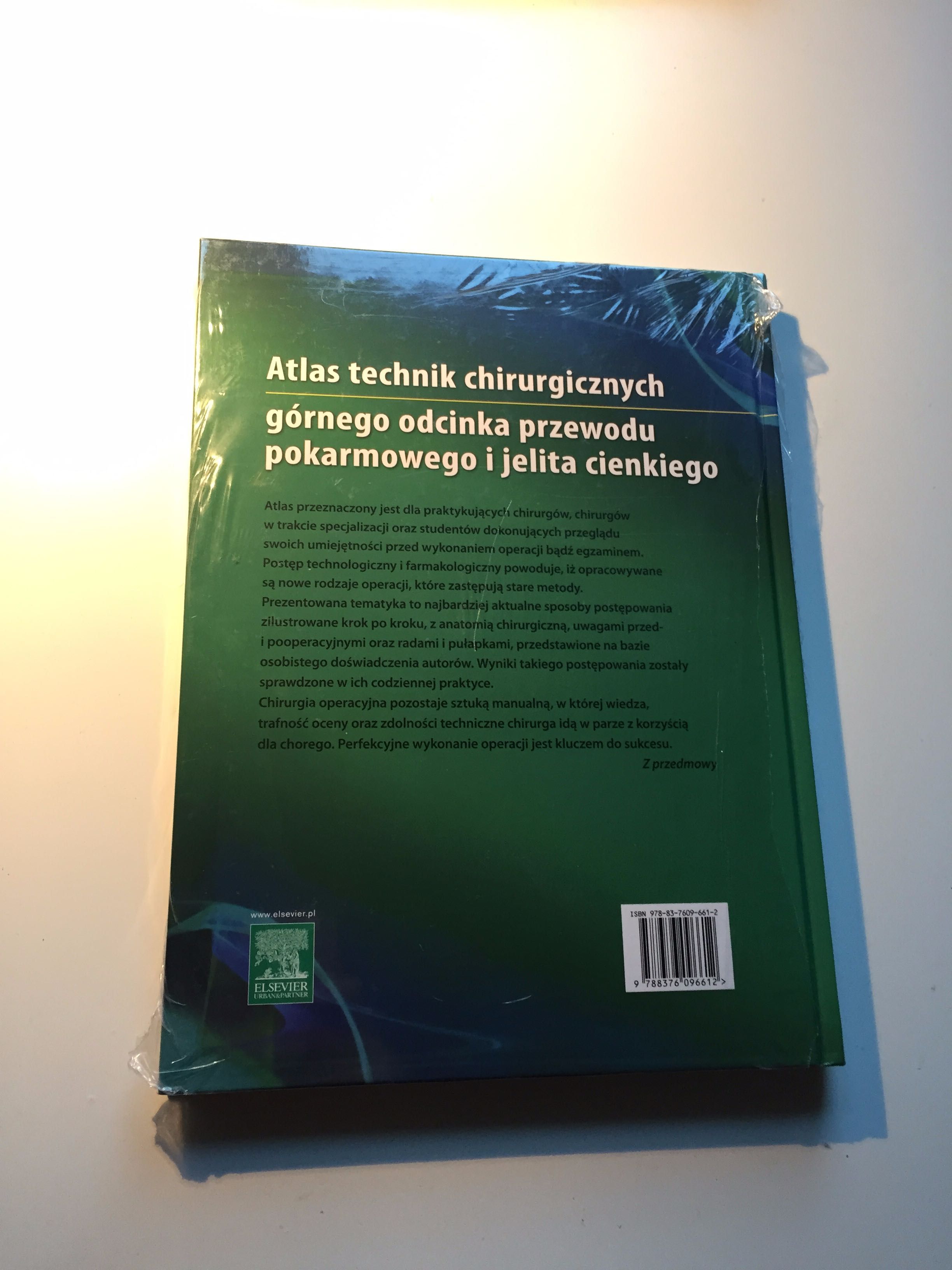 Atlas technik chirurgicznych górnego odcinka przewodu pokarmowego i j.