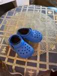 Dziecięce klapki Crocs ocieplane rozmiar 23 C7 kapcie stan bdb