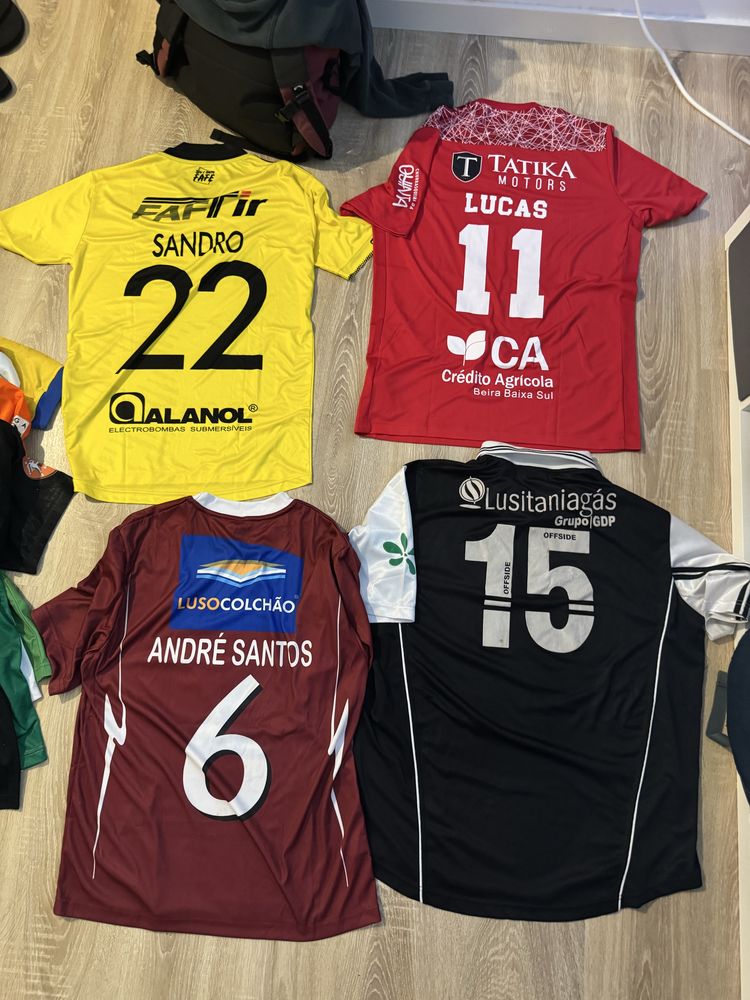 Camisolas de jogo colecionar antigas