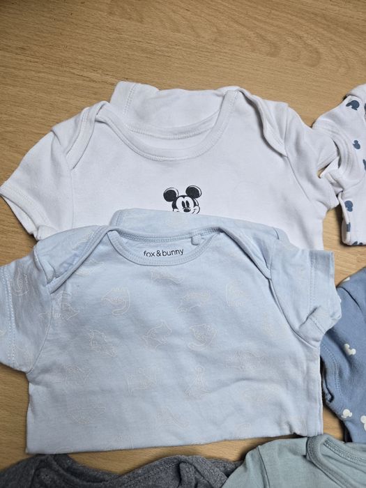 Paka body krótki rękaw 13 szt. Chłopiec 68