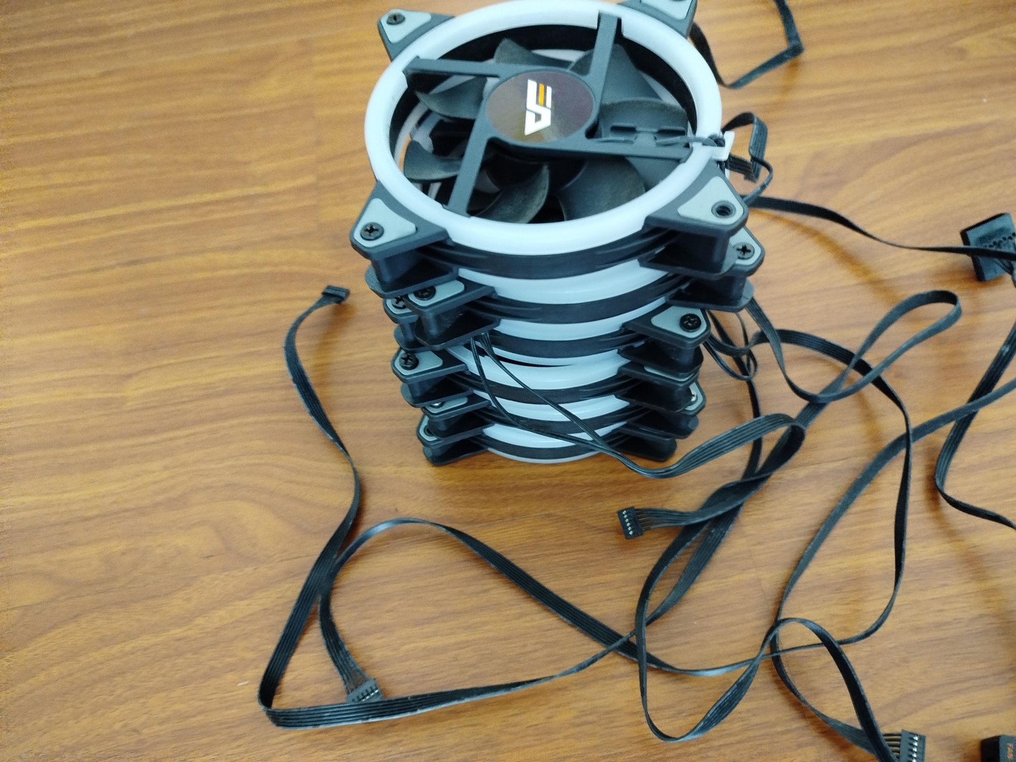 Conjunto de 6 ventoinhas de computador