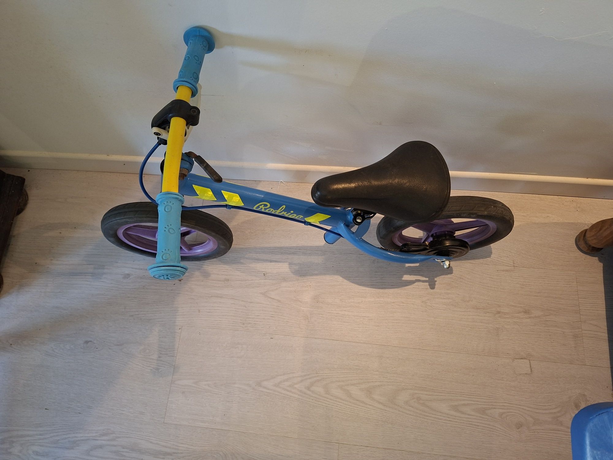 Bicicleta de criança sem pedais
