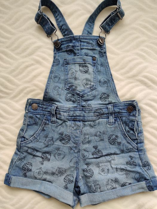 Ogrodniczki nowe Lupilu r.98 jeansowe