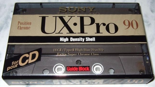 Cassete audio Sony UX-pro 90 type II