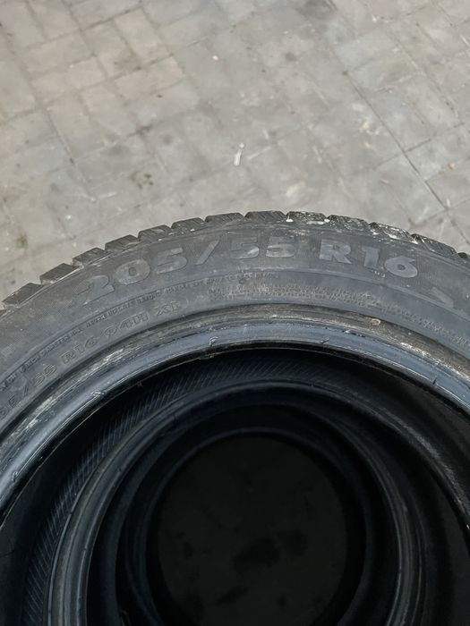 4 opony zimowe 205/55 r16 Bieznik 6mm