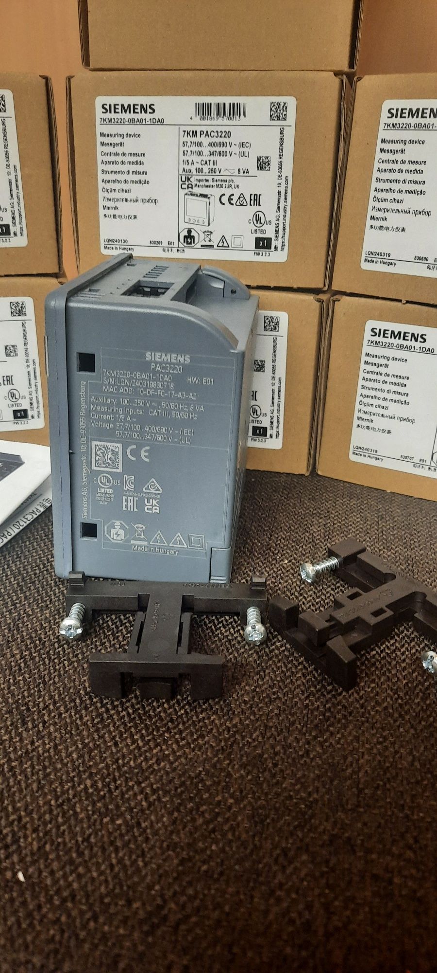 Analizator parametrów sieci PAC3220