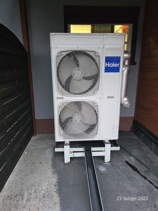 Pompa ciepła 11kw Haier używana