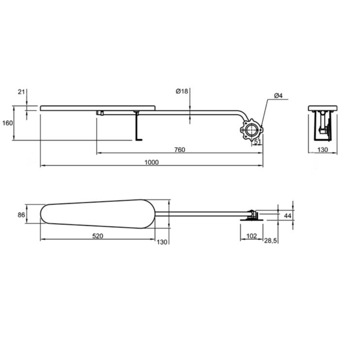 Підрукавник для прасувальної дошки Muller