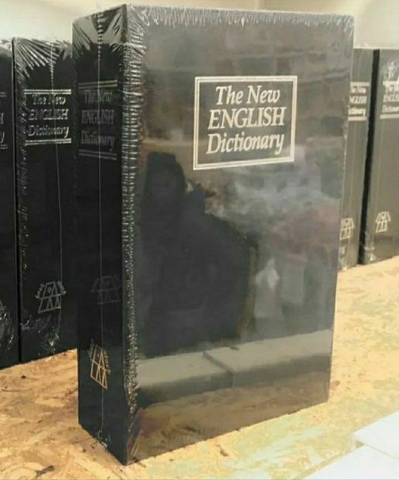 Большая Книга Сейф Шкатулка Английский словарь Тайник Копилка