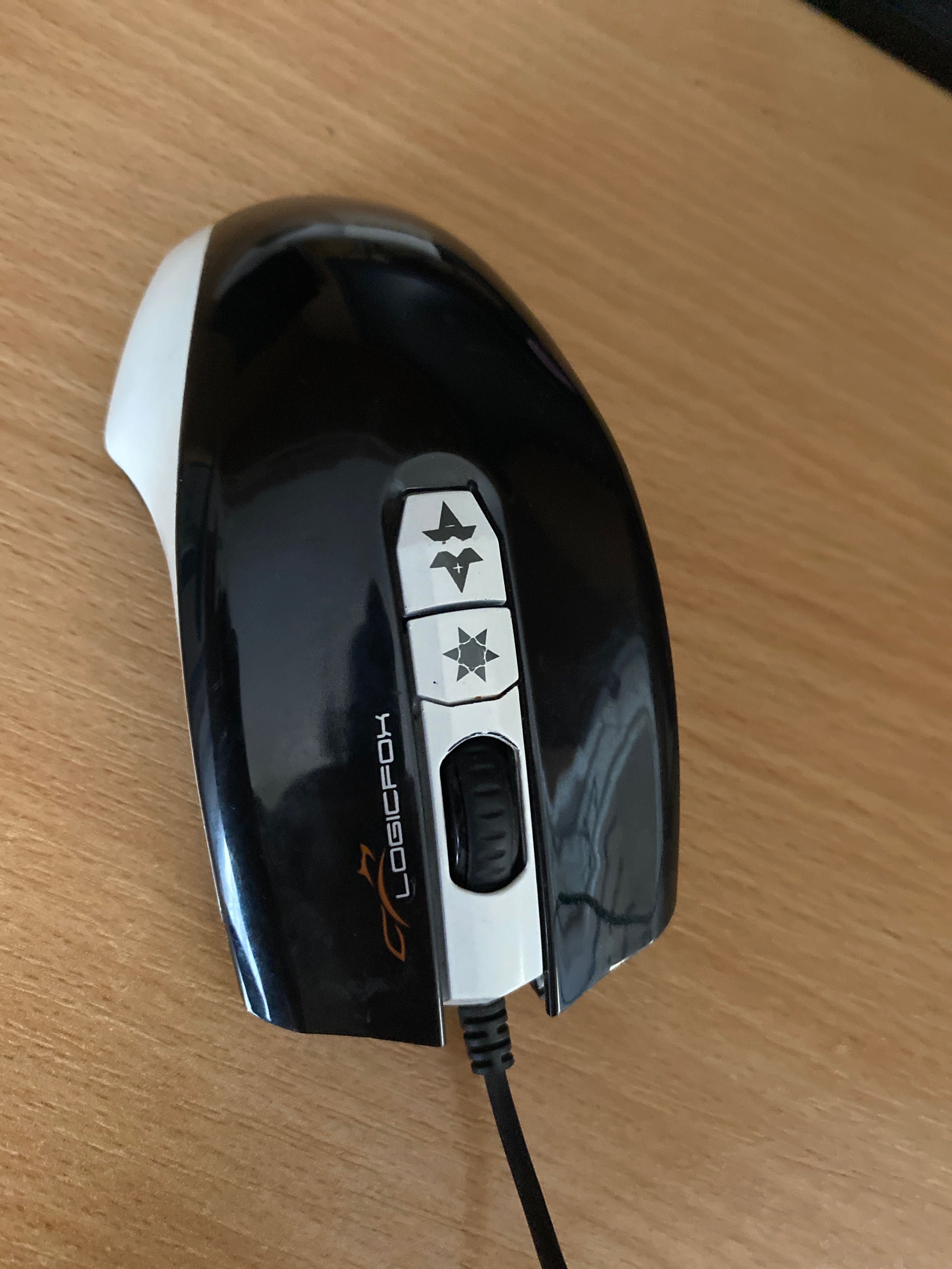 Мишка LogicFox MS-062 USB Black