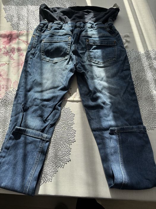 Jeansy ciażowe 40 L