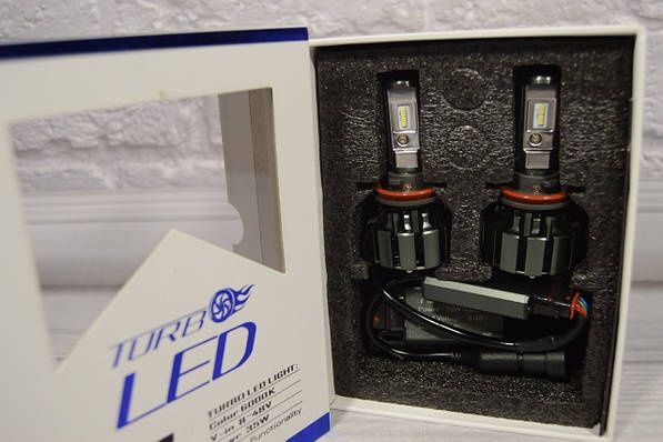 Комплект светодиодных лед ламп T6-H11 Turbo LED (Автомобильные лампы Т