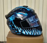 Qike 111 №21 Шолом мотоциклетний/Sportbike|Шлем для спортбайка/Кросу