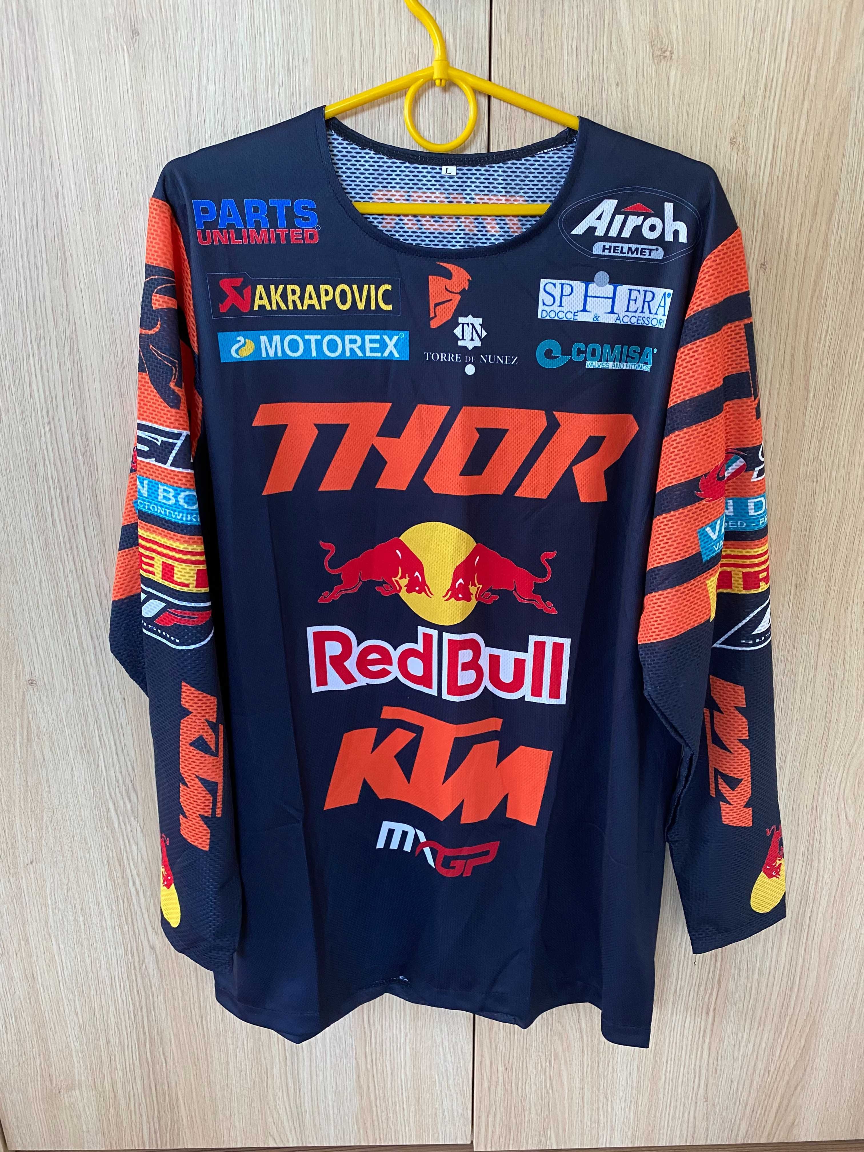 Strój THOR Pulse Navy OLD (KTM RedBull Factory)(cross,quad,enduro,mtb)