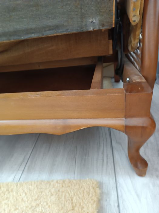 Sofa i fotel styl Chippendale