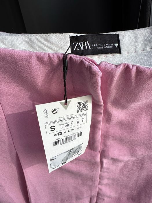 Рожева спідниця zara