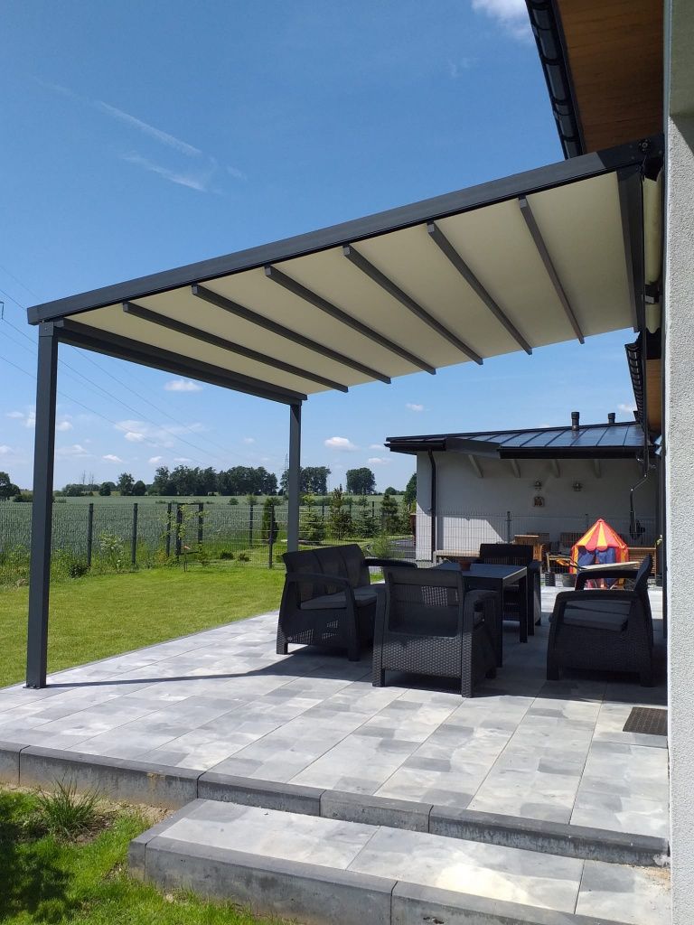 Zadaszenie tarasu, pergola aluminiowa, darmowa wycena, atrakcyjne ceny