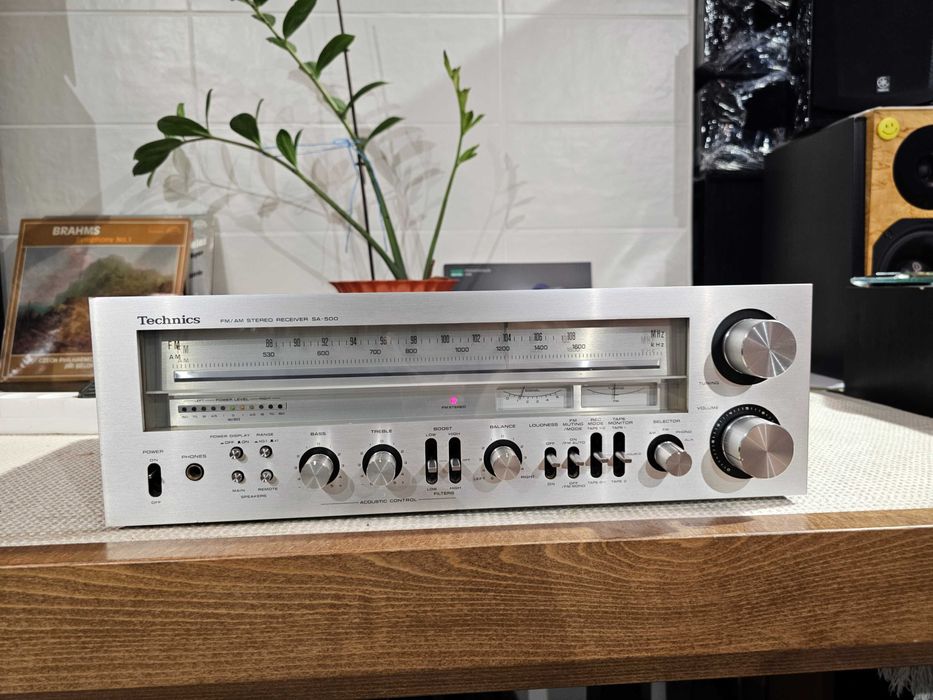 Technics SA-500 AM/FM Stereo Receiver Manual