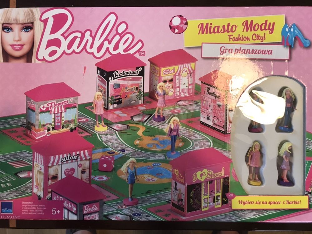 Gra planszowa Barbie Miasto Mody EGMOND